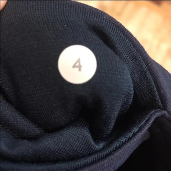 lululemon blue camo sashimi wunder under crop - Picture 4 of 6